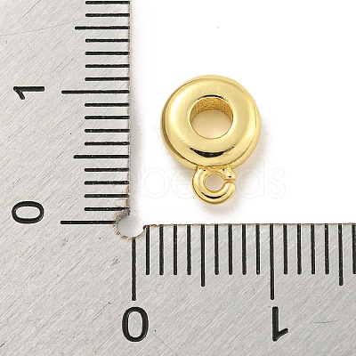 Rack Plating Brass Tube Bails KK-B091-05B-G-1