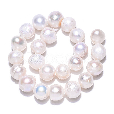 Natural Cultured Freshwater Pearl Beads Strands PEAR-N013-08G-01-1