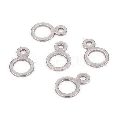 Non-Tarnish 304 Stainless Steel Hanger Rings STAS-L244-25P-1