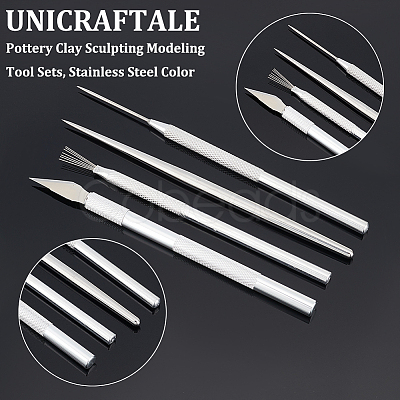 Unicraftale Pottery Clay Sculpting Modeling Tool Sets TOOL-UN0001-19-1