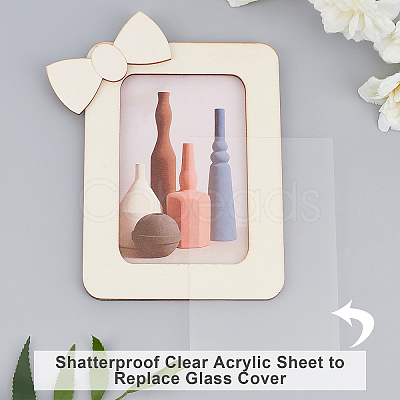 Olycraft Transparent Acrylic for Picture Frame TACR-OC0001-04A-1