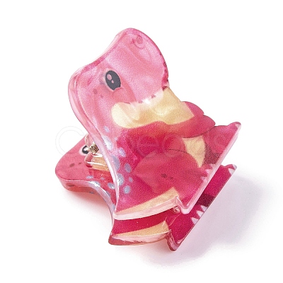 Cute Mini Dinosaur Acrylic Claw Hair Clips PHAR-A012-08C-1