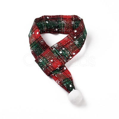 Cloth Pet's Christmas Scarves AJEW-D051-04A-1