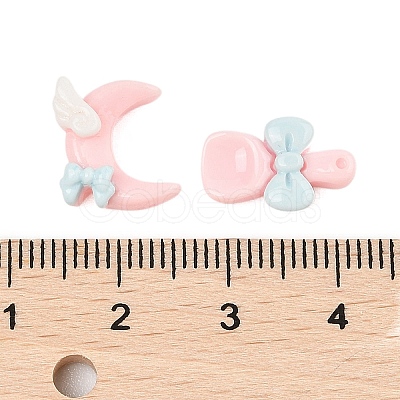 Opaque Resin Cabochons CRES-M037-14-1