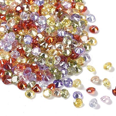 Cubic Zirconia Cabochons ZIRC-M002-3mm-1