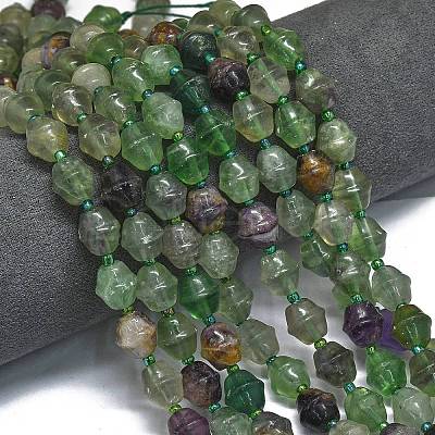 Natural Fluorite Beads Strands G-K389-D11-01-1