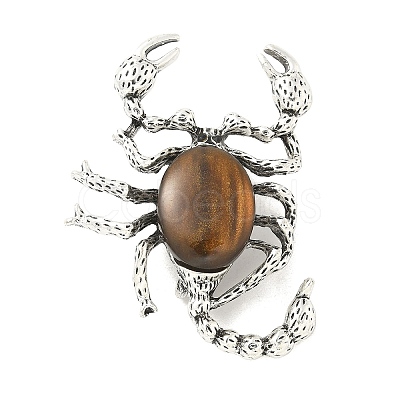 Scorpion Alloy Brooches JEWB-R051-06AS-02-1