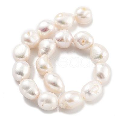 Natural Cultured Freshwater Pearl Beads Strands PEAR-P062-30F-1