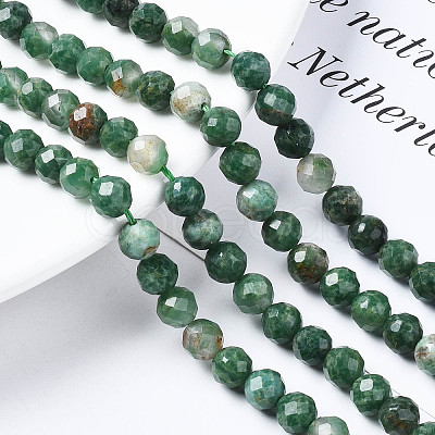 Natural Emerald Beads Strands X-G-T108-63-1