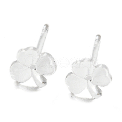 Resin Stud Earring Findings X1-FIND-H046-13-1