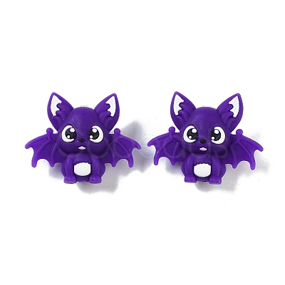 Halloween Theme Silicone Focal Beads SIL-M005-05D-1