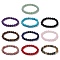 Gemstone Stretch Bracelets, Round, Inner Diameter: 2-1/8 inch(5.3cm)