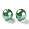Eco-Friendly ABS Plastic Imitation Pearl Dyed Glass Round Beads X-HY-A005-20mm-M-2