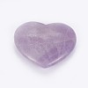 Natural Gemstone Heart Palm Stone G-F614-13-2