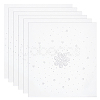 Flower Glitter Hotfix Rhinestone Sheet DIY-WH0488-30-1