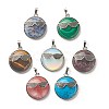 Mixed Gemstone Pendants G-H251-A-3