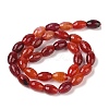 Natural Agate Beads Strands G-Q194-B01-01K-3