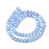 Natural Selenite Dyed Beads Strands G-P493-02E-3