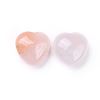 Natural Pink Aventurine Heart Love Stone G-K290-12-2