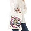 Owl DIY Diamond Painting Handbag Kits PW-WG22735-01-3