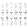 24Pcs 24 Style 304 Stainless Steel Charms STAS-LS0001-37-3