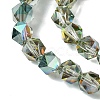 Electroplate Glass Beads Strands EGLA-K061-07A-HR02-3