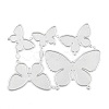 Butterfly Carbon Steel Cutting Dies Stencils DIY-R079-062-2