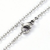 Non-Tarnish 304 Stainless Steel Pendant Necklaces NJEW-E147-10P-3