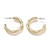 Brass Stud Earrings EJEW-P264-A09-G-2