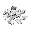 201 Stainless Steel Charms STAS-F255-041P-1