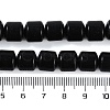 Natural Black Obsidian Beads Strands G-L604-E05-01-5