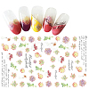 Colorful Watermark Transfer Nail Stickers MRMJ-L004-16B-1