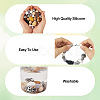 75Pcs 15 Style Silicone Beads SIL-TA0001-34-5