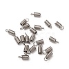 Tarnish Resistant 304 Stainless Steel Terminators STAS-E016-2-6