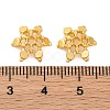 Rack Plating Brass Bead Caps KK-Z070-33G-2