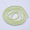 Glass Pearl Beads Strands HY-4D-B04-1
