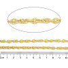 Rack Plating Brass Link Chains AJEW-Q150-06G-01-2