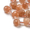 Natural Sunstone Beads Strands G-H297-B14-02-4