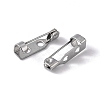 304 Stainless Steel Brooch Pin Back Bar Findings X-STAS-J011-09B-3