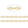 Handmade Golden Brass Enamel Link Chains CHC-M021-66B-05-2