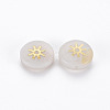 Natural Freshwater Shell Beads SHEL-N003-22-10-2