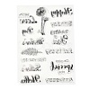 Silicone Clear Stamps DIY-A013-01-2