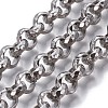 Tarnish Resistant 304 Stainless Steel Rolo Chains CHS-P007-09P-1