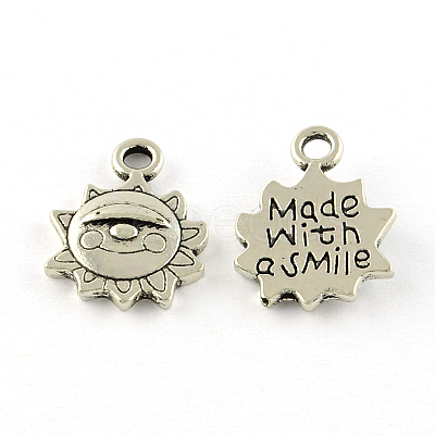 Tibetan Style Alloy Pendants TIBE-Q050-167AS-LF-1