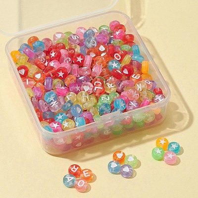 50G Transparent Acrylic Beads TACR-FS0001-26-1