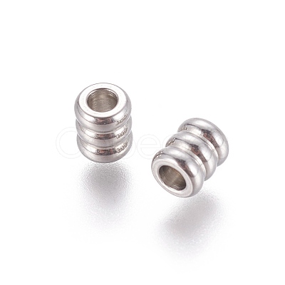 Non-Tarnish 202 Stainless Steel Beads X-STAS-F205-08P-1