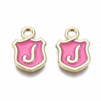 Alloy Enamel Charms ENAM-T012-03J-RS-1