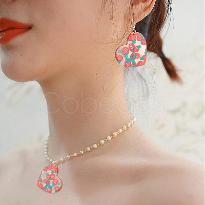 Nbeads DIY Resin Dangle Earring Making Kits DIY-NB0005-55-1