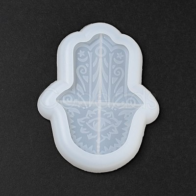 DIY Hamsa Hand Tray Plate Silicone Molds DIY-P070-E02-1