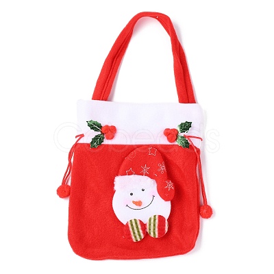 Fabric Drawstring Gifts Bags AJEW-F052-04-1